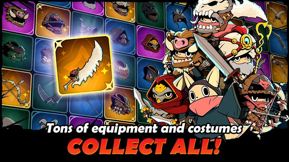 Idle Hero Battle - Dungeon Master v1.0.9 MOD APK (Unlimited All/No Skill CD)