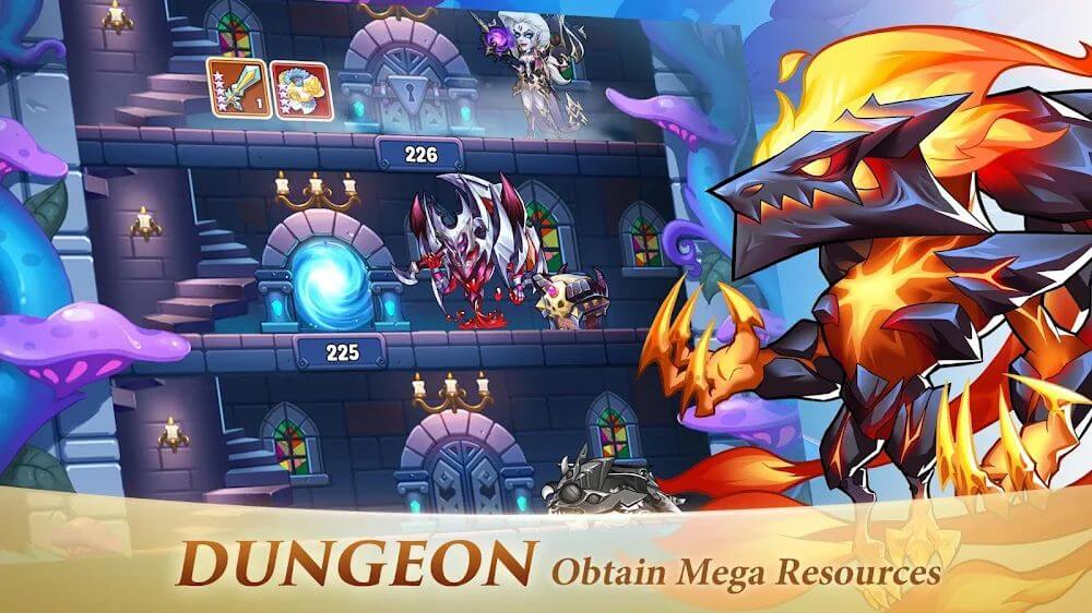 Idle Heroes v1.32.1 MOD APK (Unlimited Money, VIP & Heros Unlocked)