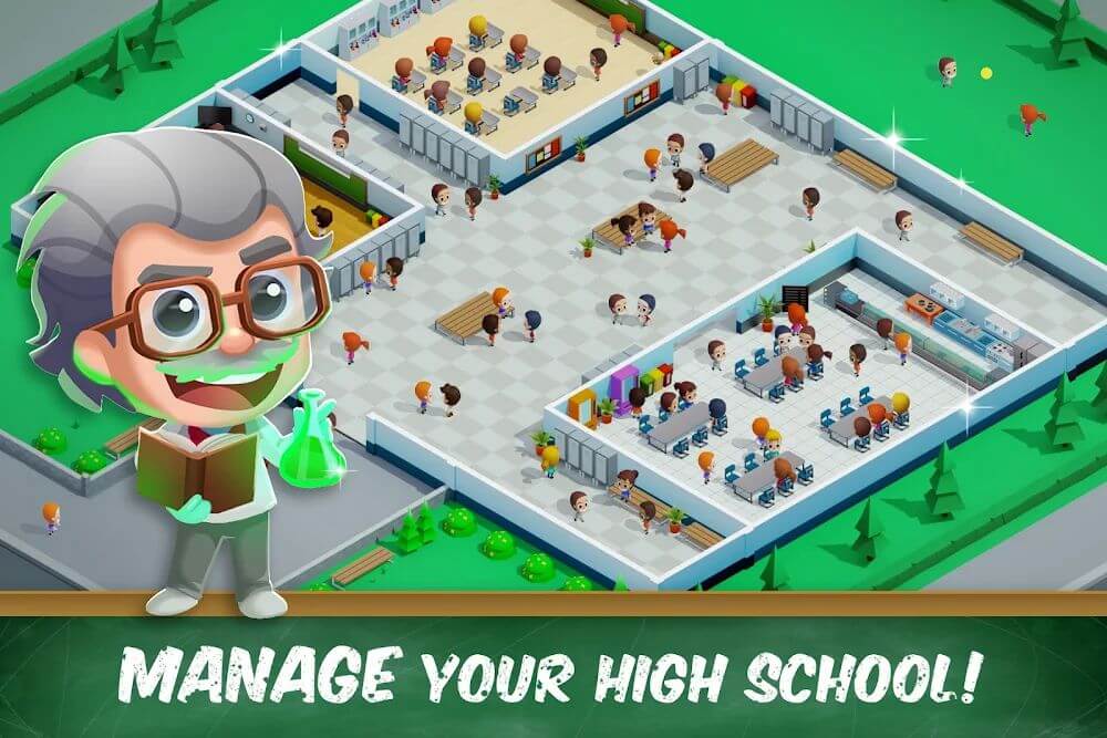 Idle High School Tycoon v1.12.1 MOD APK (Unlimited Money, Cash)