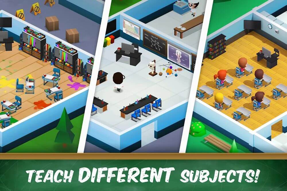 Idle High School Tycoon v1.12.1 MOD APK (Unlimited Money, Cash)