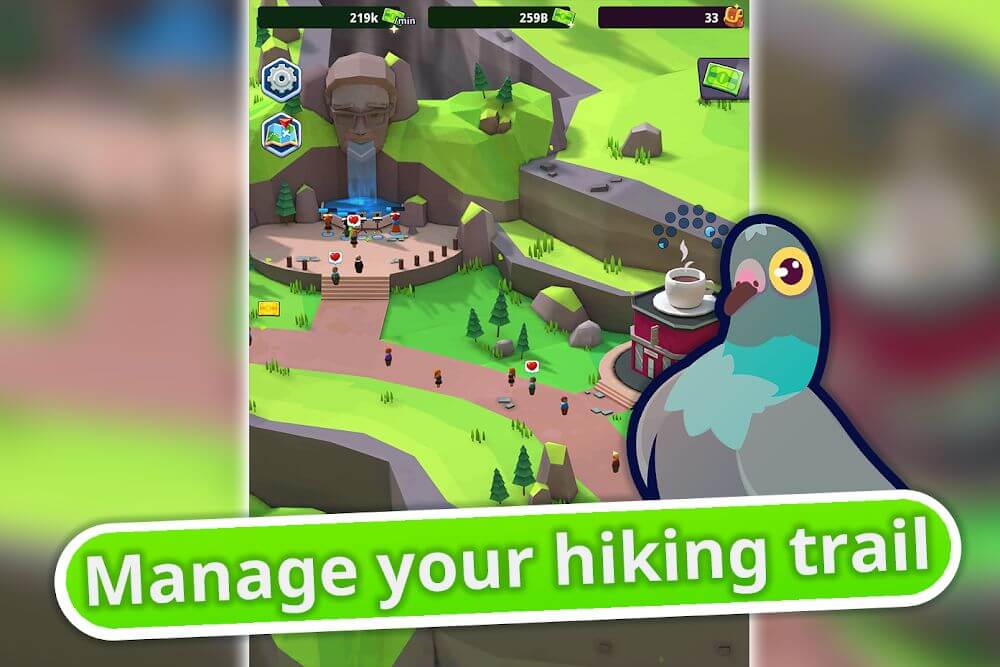 Idle Hiking Manager v0.13.3 MOD APK (Unlimited Money)