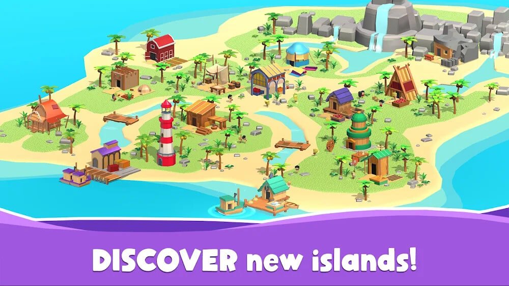 Idle Island Tycoon v1.9.0 MOD APK (Unlimited Materials/Diamonds)