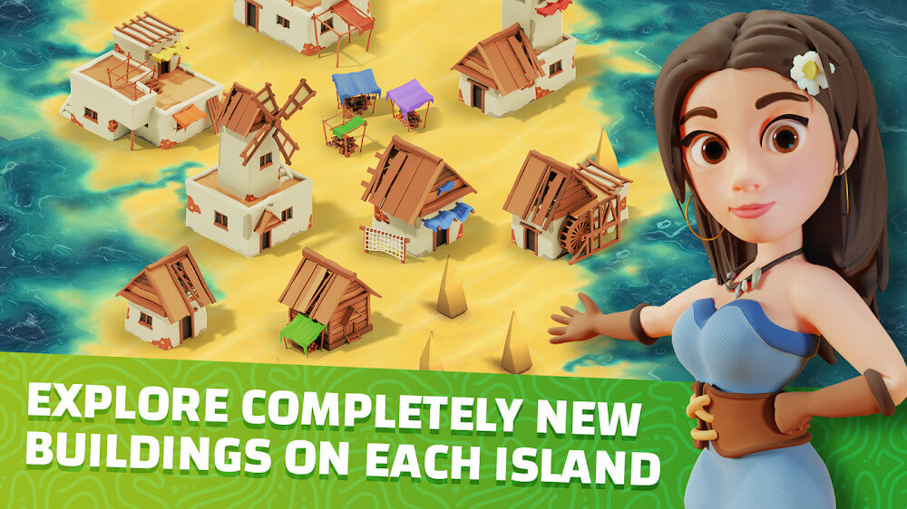 Idle Islands Empire v1.2.3 APK + MOD (Unlimited Materials/Diamonds)