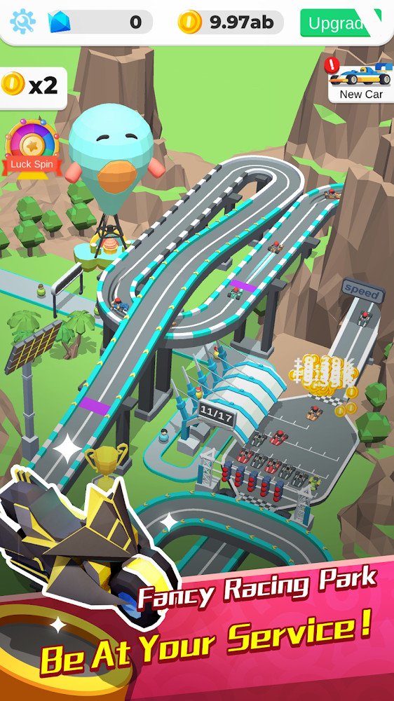 Idle Kart Tycoon v1.0.1 MOD APK (Free Rewards) Download for Android