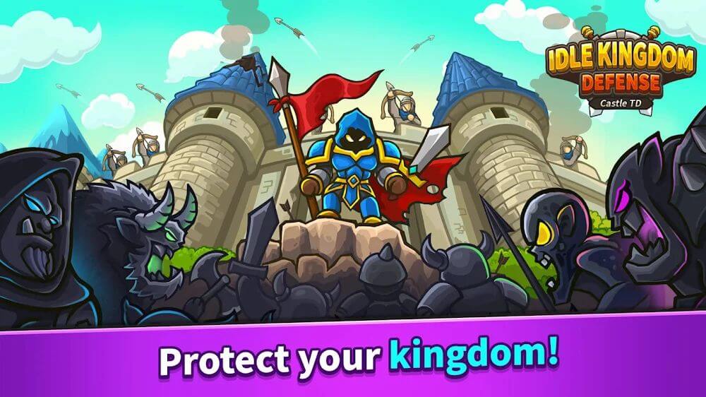 Idle Kingdom Defense v1.3.8 MOD APK (Unlimited Money)