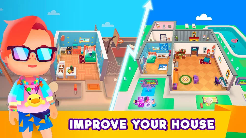 Idle Life Sim v1.44 MOD APK (Unlimited Money)