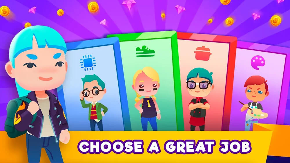 Idle Life Sim v1.44 MOD APK (Unlimited Money)