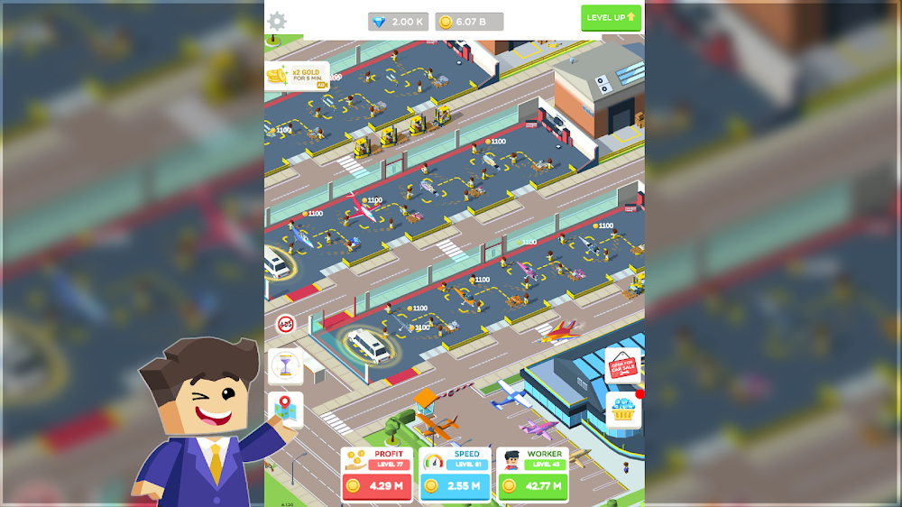 Idle Mechanics Manager v1.34 MOD APK (Unlimited Coins) Download