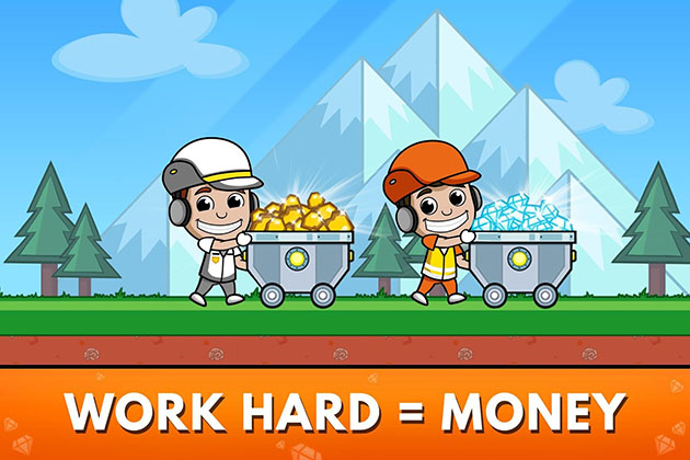 Idle Miner Tycoon MOD APK 4.14.1 (Unlimited Coins)