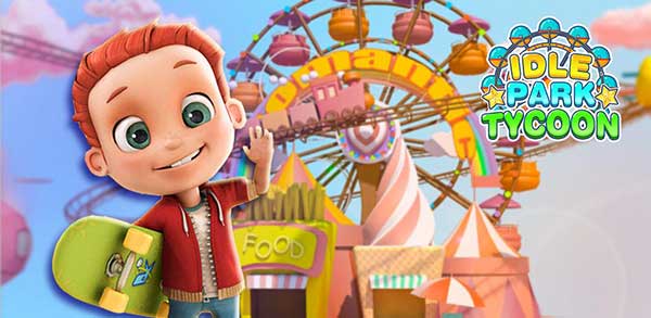 Idle Park Tycoon 1.0.3 Apk + Mod (Money) + Data for Android