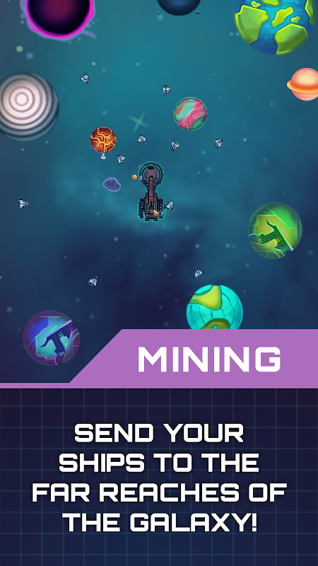 Idle Planet Miner v1.9.2 MOD APK (Free Shopping)