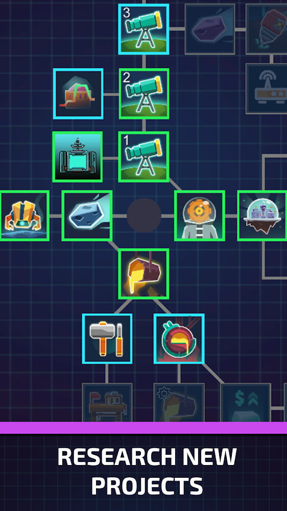 Idle Planet Miner v2.0.15 MOD APK (Free Purchase)