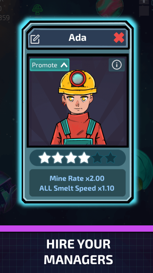 Idle Planet Miner v2.2.8 MOD APK (Unlimited Cash, Dark Matters)