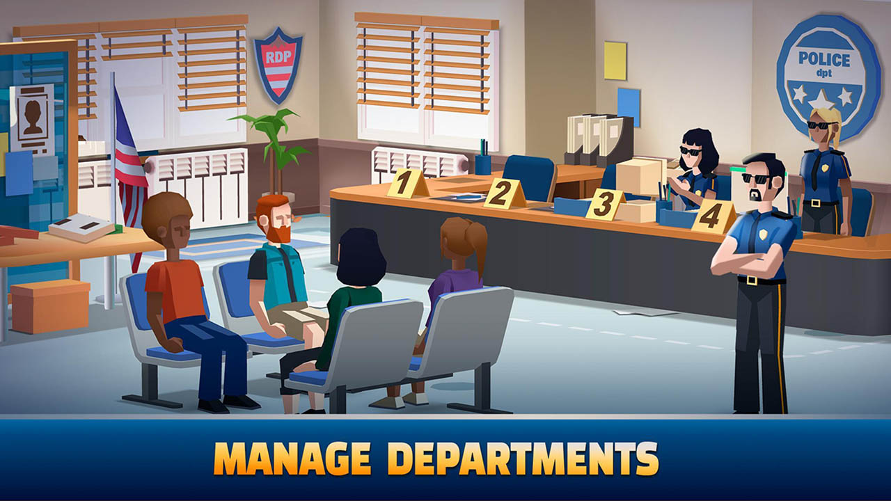 Idle Police Tycoon MOD APK 1.2.2 (Unlimited Money)
