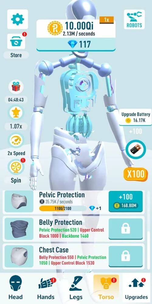 Idle Robots v2.7.3 MOD APK (Unlimited Money/Diamonds)