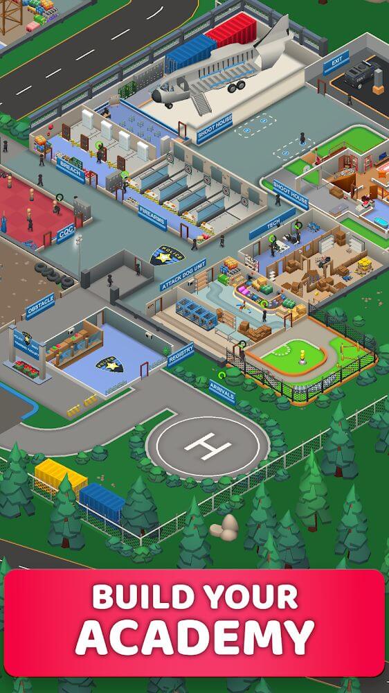 Idle SWAT Academy Tycoon v3.0.0 MOD APK (Unlimited Money)