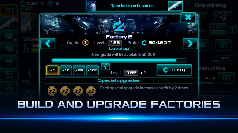 Idle Space Business Tycoon v2.0.48 MOD APK (Unlimited Money)