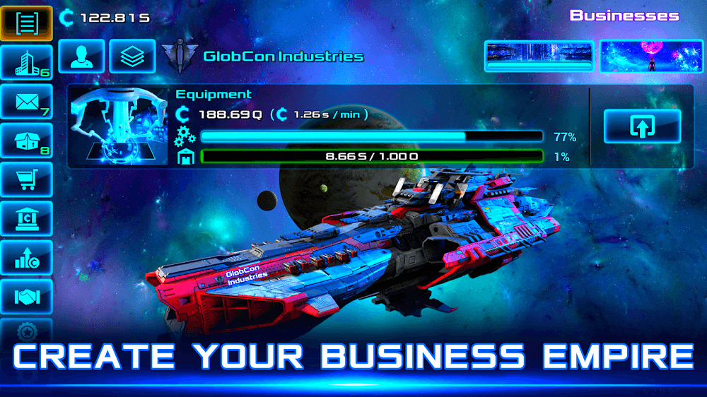 Idle Space Business Tycoon v2.1.50 MOD APK (Unlimited Money, VIP)