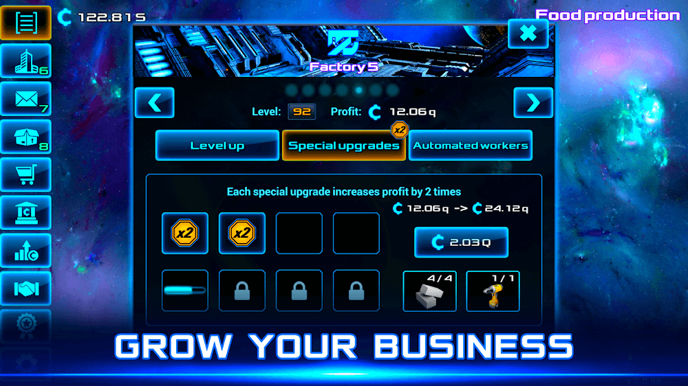 Idle Space Business Tycoon v2.1.50 MOD APK (Unlimited Money, VIP)