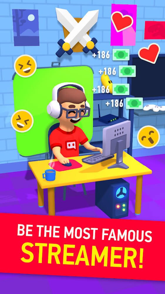 Idle Streamer Tycoon v2.6 MOD APK (Unlimited Money)