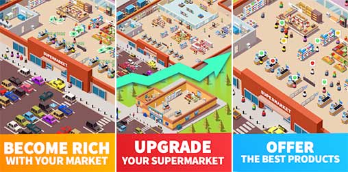 Idle Supermarket Tycoon 2.4 Apk + Mod Coins for Android