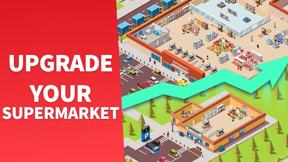 Idle Supermarket Tycoon v3.2.7 MOD APK (Unlimited Money)