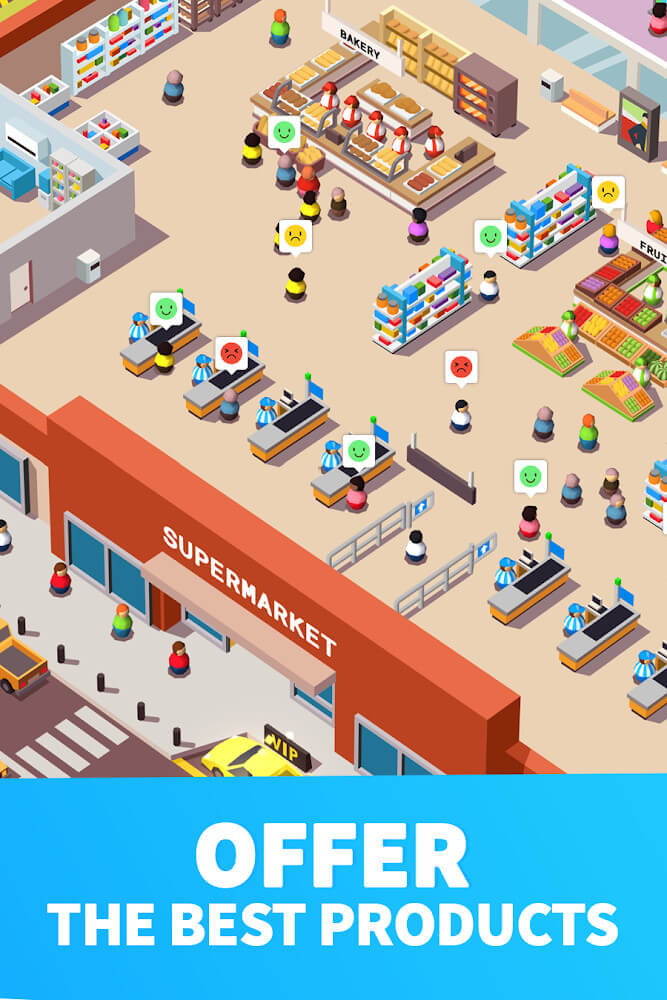 Idle Supermarket Tycoon v3.2.7 MOD APK (Unlimited Money)