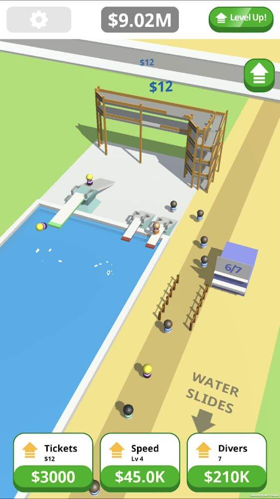 Idle Tap Splash Park v3.0.1 MOD APK (Free Upgrades)