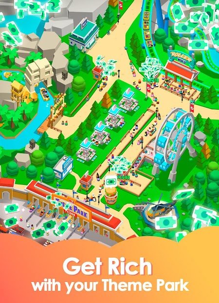 Idle Theme Park Tycoon MOD APK v2.6.2 (Unlimited Money)