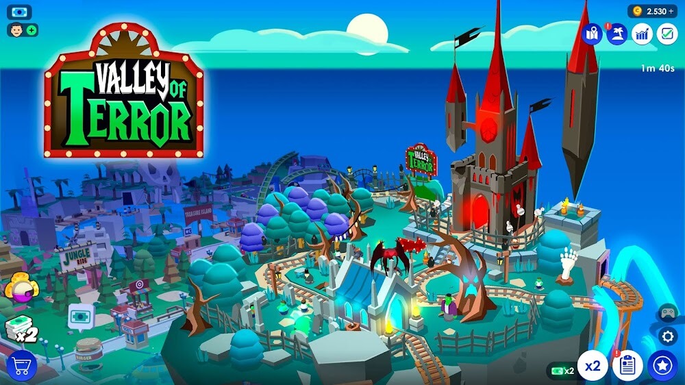 Idle Theme Park Tycoon v5.3.1 MOD APK (Unlimited Money)