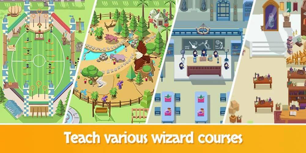 Idle Wizard School v1.9.6 MOD APK (Unlimited Money)