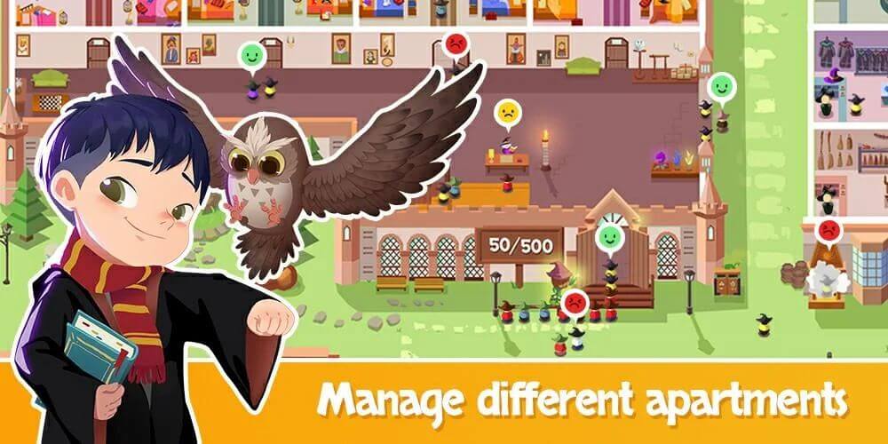 Idle Wizard School v1.9.6 MOD APK (Unlimited Money)