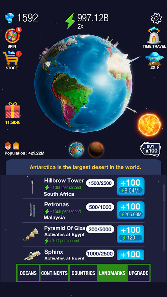 Idle World v7.2.1 MOD APK (Unlimited Money)