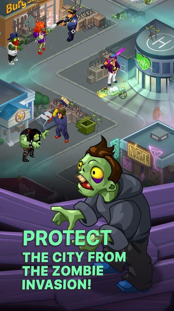 Idle Zombie Survival v3.1.1 MOD APK (Unlimited Money)