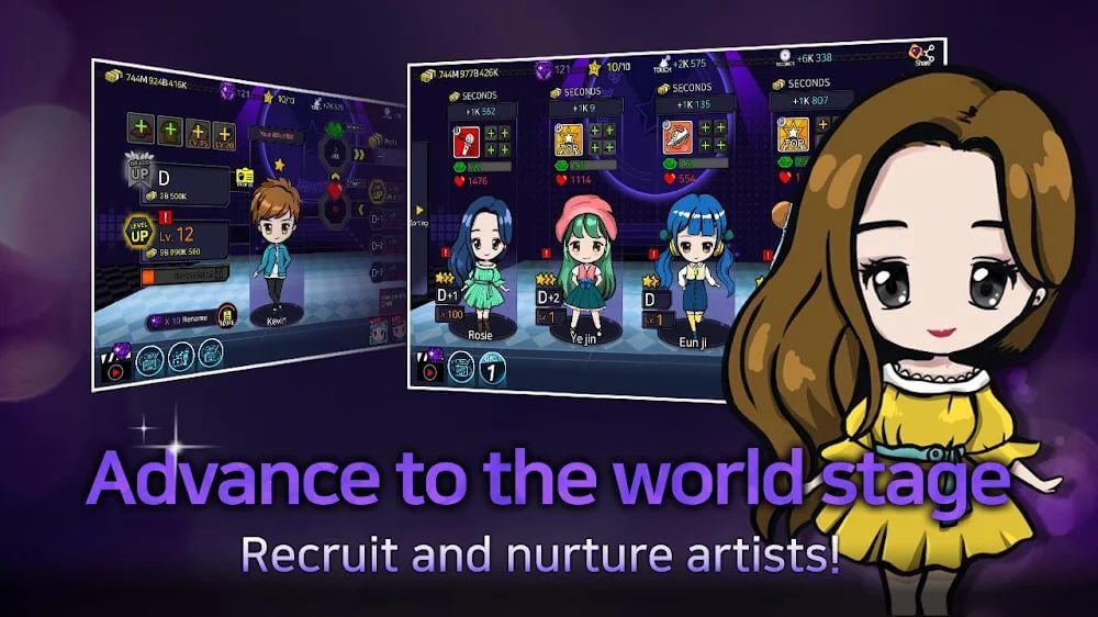 Idol Stage v1.0.55 MOD APK (Unlimited Money)