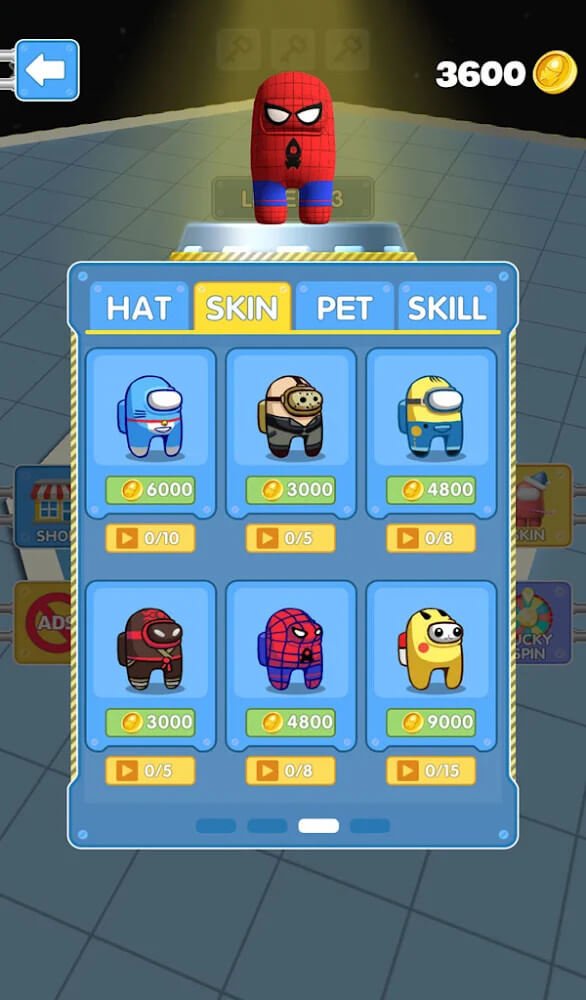 Imposter Smashers v1.0.39 MOD APK (Unlimited Gold/Hat/Skin)