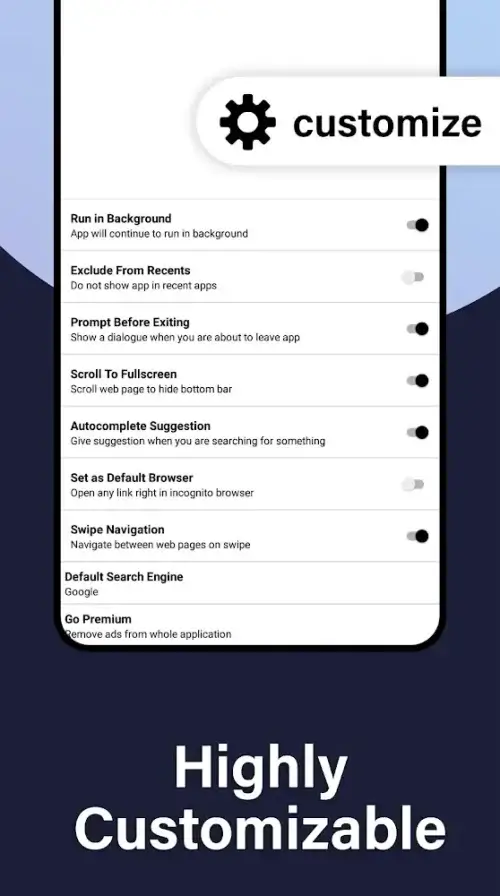 Incognito Browser v61.0 MOD APK (Premium Unlocked)