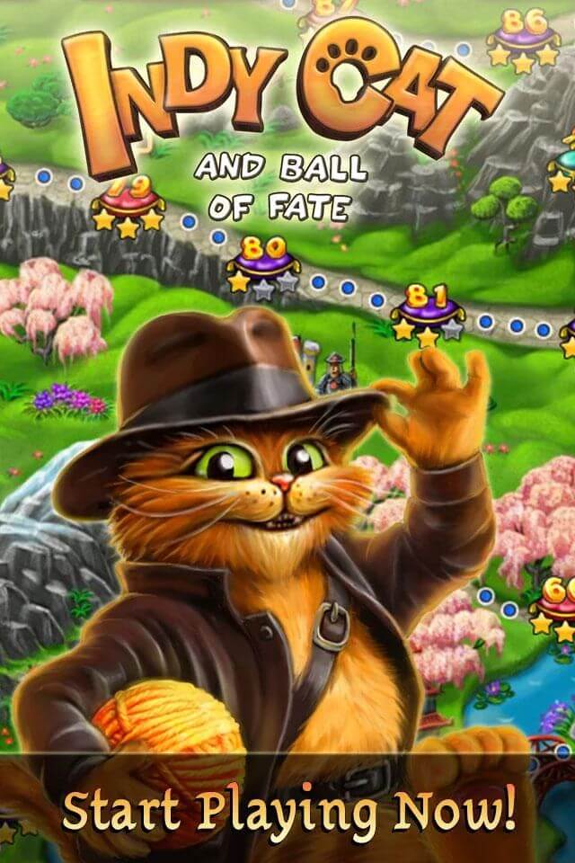 Indy Cat v1.96 MOD APK (Unlimited Bows, Free Purchases)