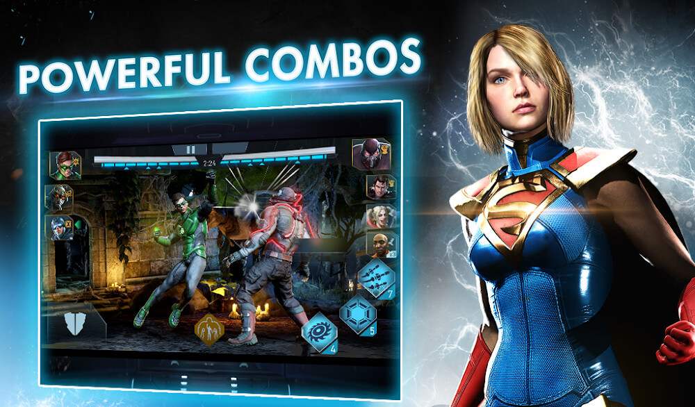 Injustice 2 v6.3.1 MOD APK + OBB (Mega Menu)