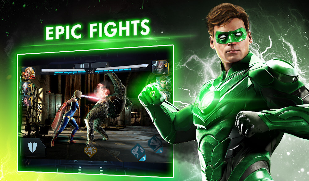 Injustice 2 v6.3.1 MOD APK + OBB (Mega Menu)