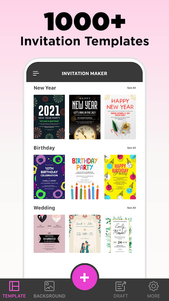 Invitation Maker v22.9 MOD APK (Premium Unlocked)