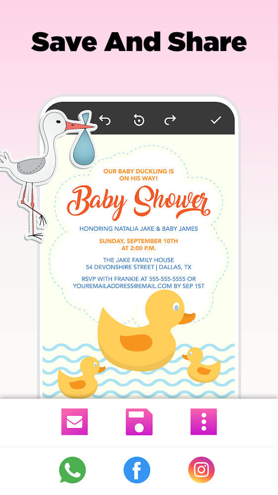 Invitation Maker v22.9 MOD APK (Premium Unlocked)