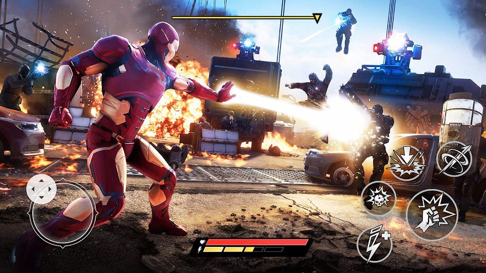 Iron Hero: Superhero Fighting v1.31.0 MOD APK (Dumb Ennemies)