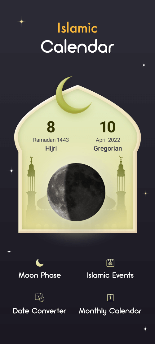 Islamic Calendar v5.5 MOD APK (Premium Unlocked)