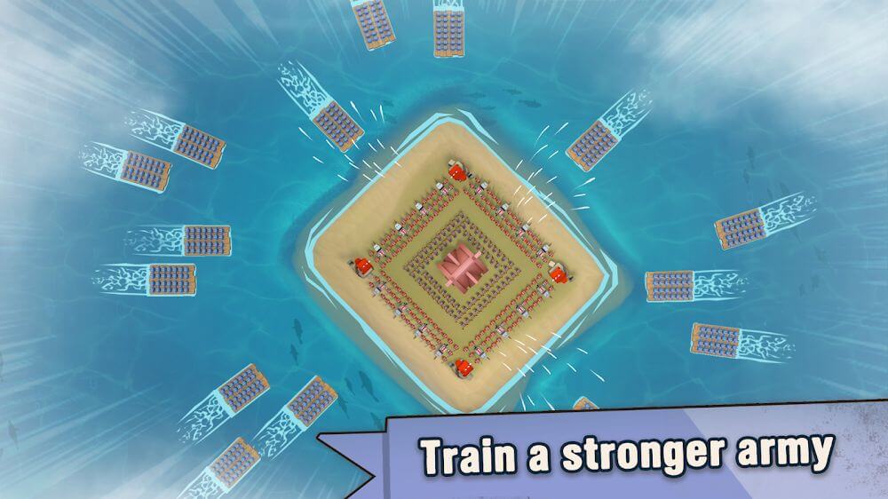 Island War v4.4.3 MOD APK (Dumb Enemy)