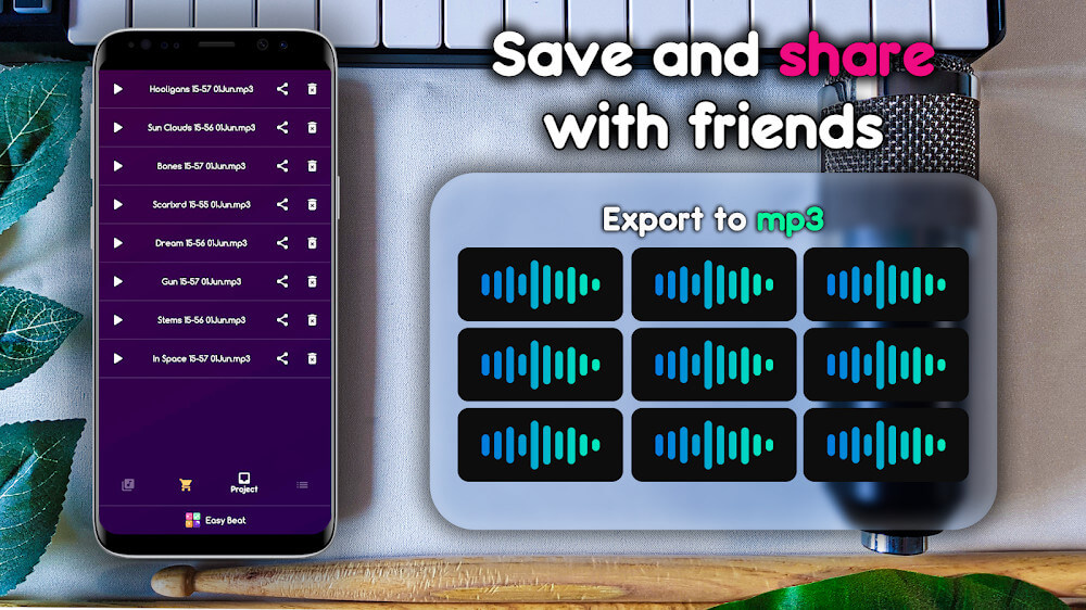 J Pad: Easy Beat v1.3.1.18360 APK + MOD (Premium Unlocked)