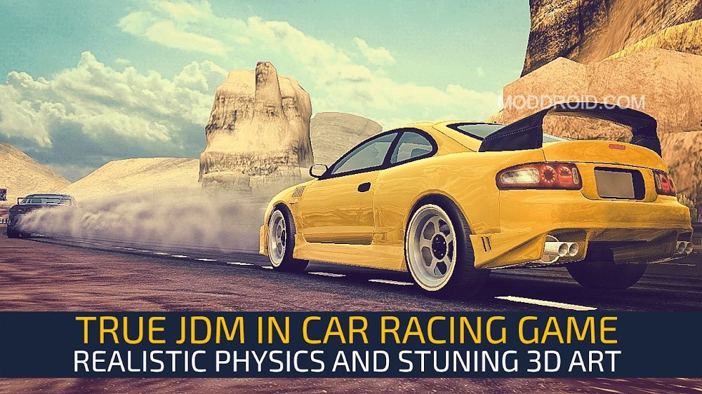 JDM Racing v1.5.5 MOD APK + OBB (Unlimited Money)