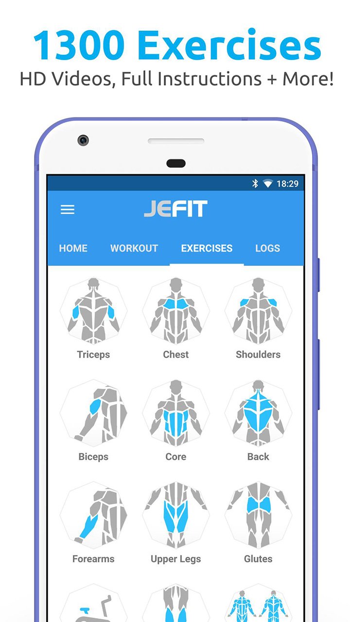 JEFIT Workout Tracker MOD APK 11.20 (Pro Unlocked)