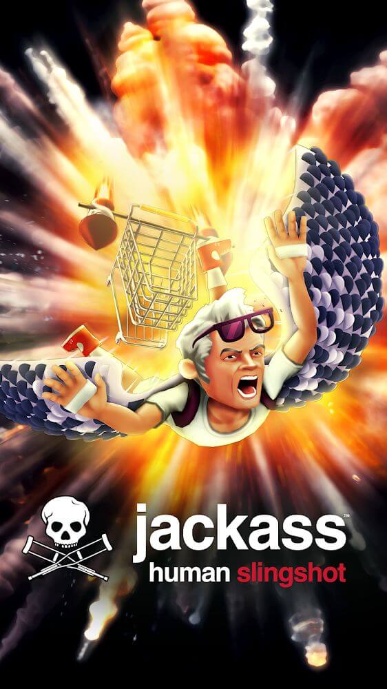 Jackass Human Slingshot v1.9.8 MOD APK (Unlimited Money)