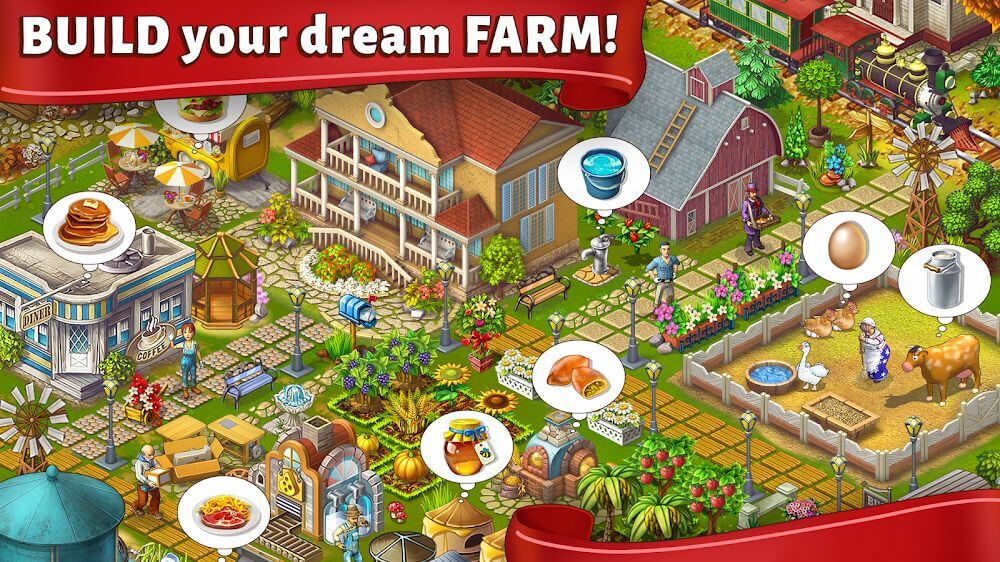 Jane's Farm - FarmUp v9.18.2 MOD APK (Unlimited Money)